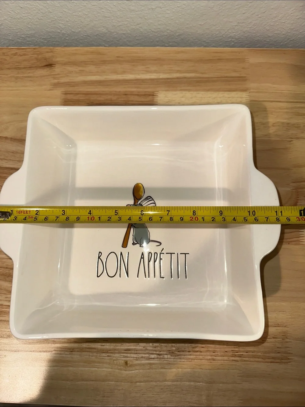 Disney/Pixar - Rae Dunn Artisan Collection Baking/Lasagna Pan Ratatouille “Remy”